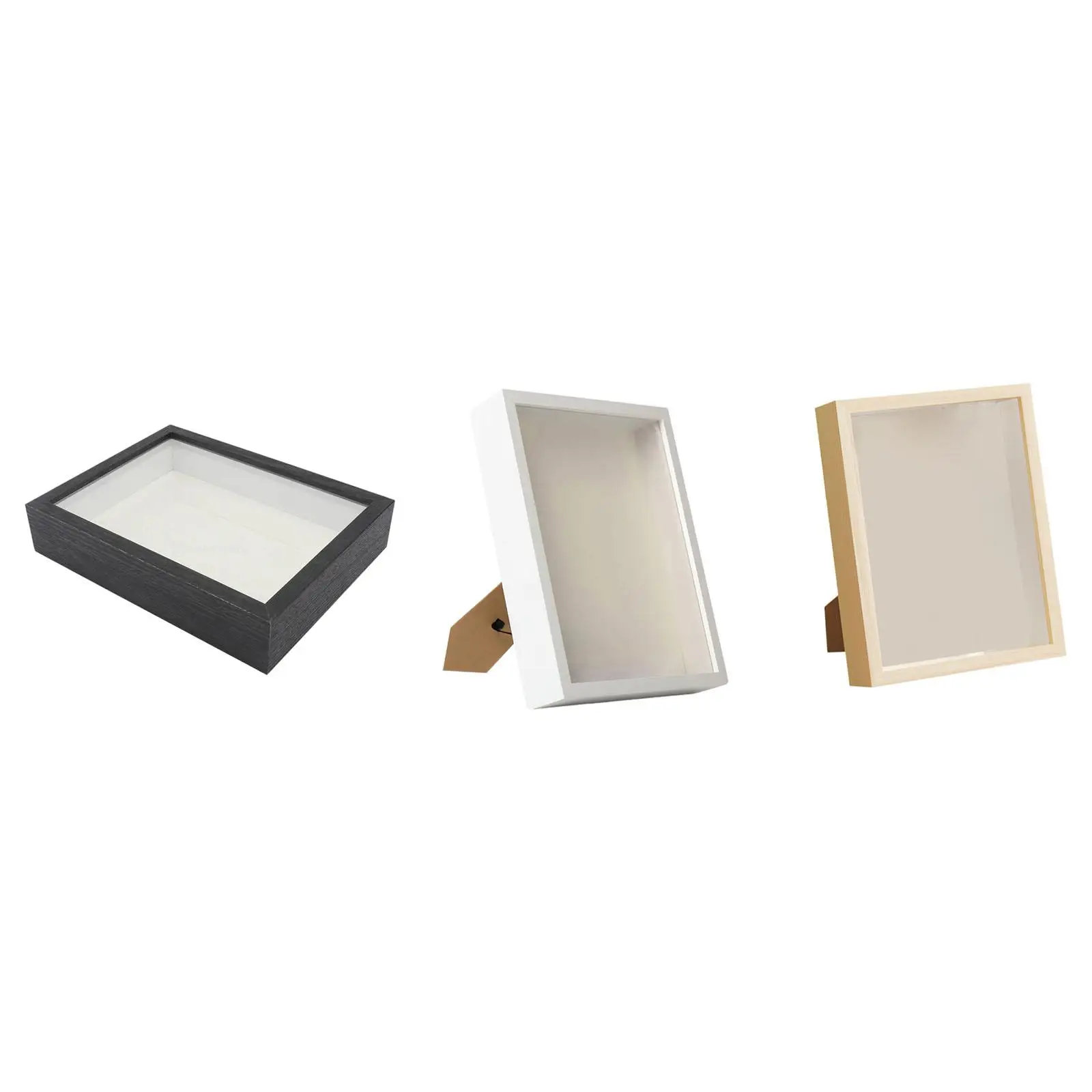 Black LED Shadow Box Frame 28x30cm Wine Cork Holder Black LED Shadow Box Frame 28x30cm Wine Cork Holder