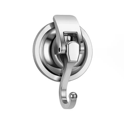 Versatile Reusable Suction Cup Hooks (Silver)