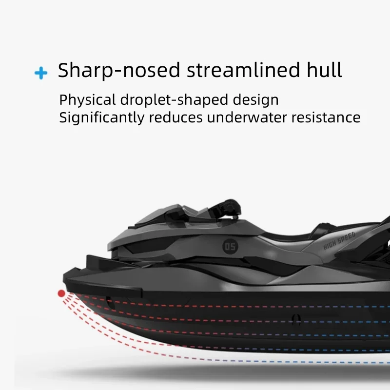 New 2.4g Mini Rc Jet Ski High-Speed Rc Doll Double Motor Boat And Electric Motorboat For Kids Summer Water Play Ideal As A Gift 5