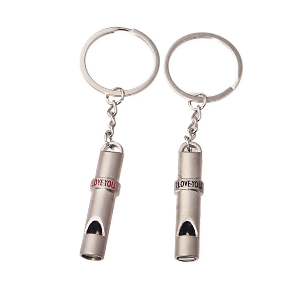 2 Pz/Set Mini Coupon Fischietto Portachiavi Sopravvivenza All'Aperto Portachiavi Di Emergenza Multifunzione In Metallo Unix Gioielli Regali
