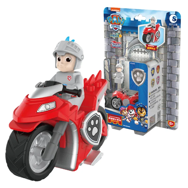 Véritable véhicule Paw Patrol Chase Skye Marshall voitures à tirer