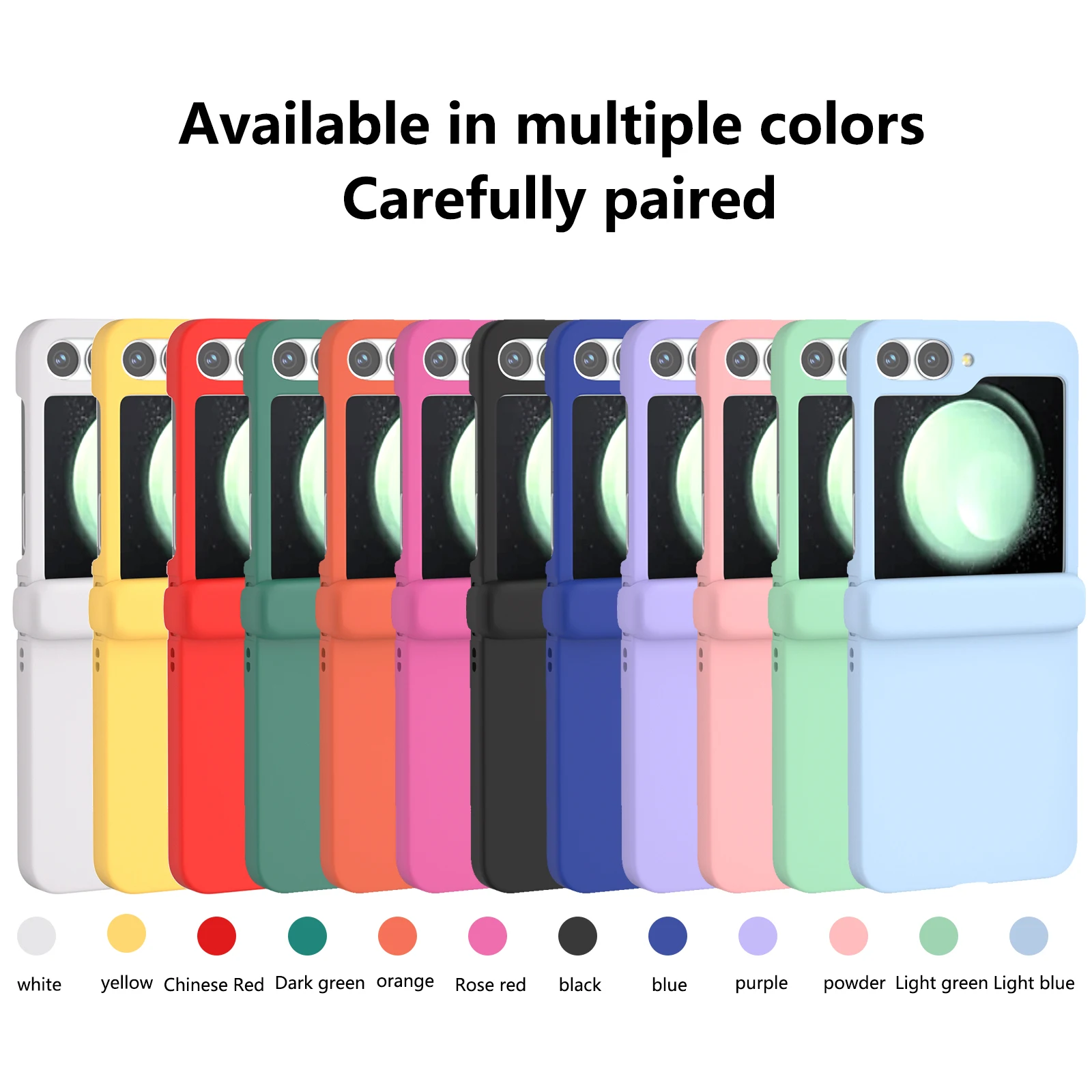 Luxury Foldable Shockproof Fashion Hard Case with Skin-Feel Finish