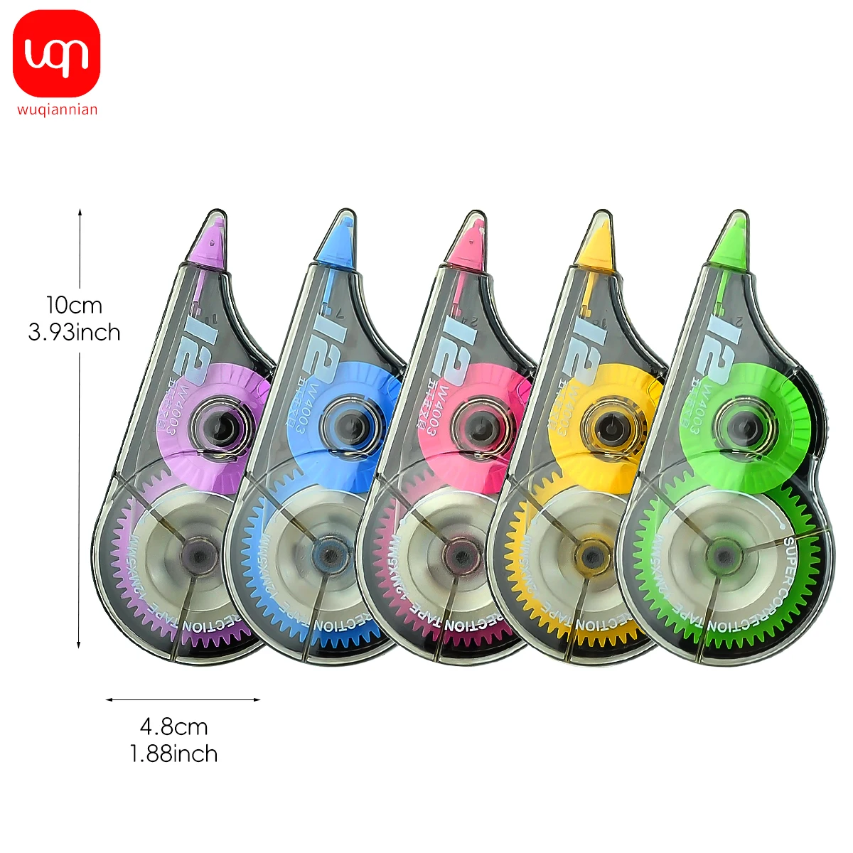 5pcs color large capacity correction tape corrector 5 color options Stationery correction tape back to school supplies