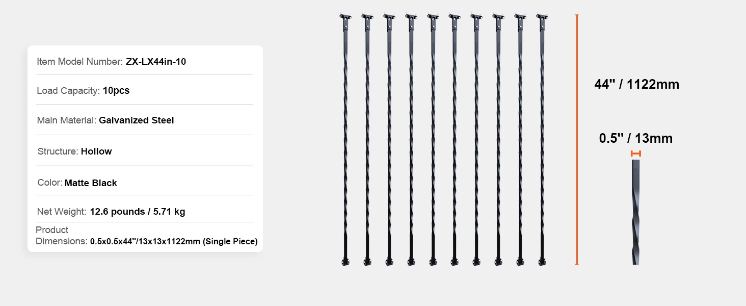 Staircase Metal Baluster