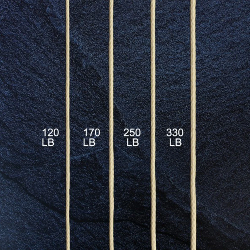 

120/170/250/330LB Braided Fishing Assist Line PE Binding Hook Line KHC Series Hollow Assist Cord Hook Binding Rope Arimid Fibres