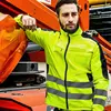 High Visibility Workwear Suit Work Suit Fluorescent Yellow Work Jacket and Pants Set with Multi Pockets Work Wear 2