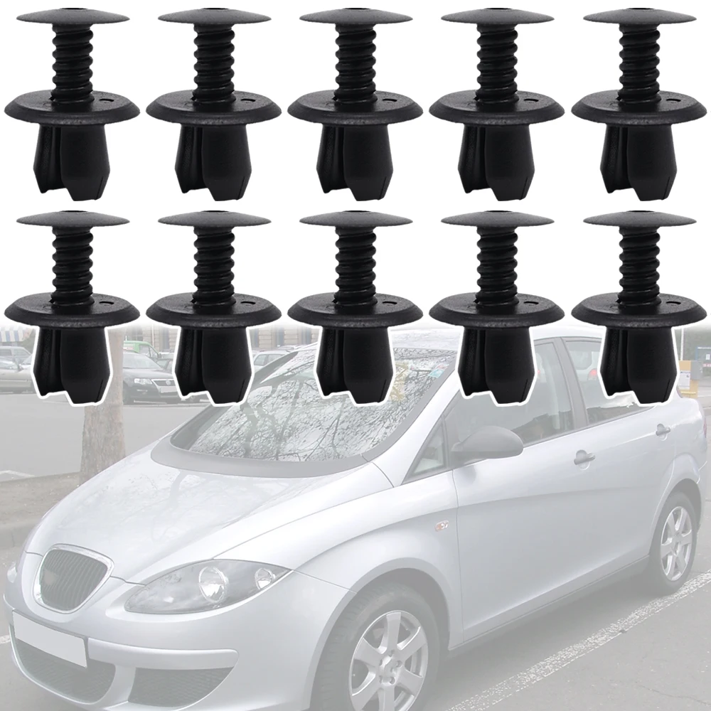 Per Seat Toledo 5P 2000 - 2009 Altea Leon Skoda Yeti Rapid Car Trim Panel Lining Fixings Vite Rivetto Clip Di Fissaggio Di Ricambio