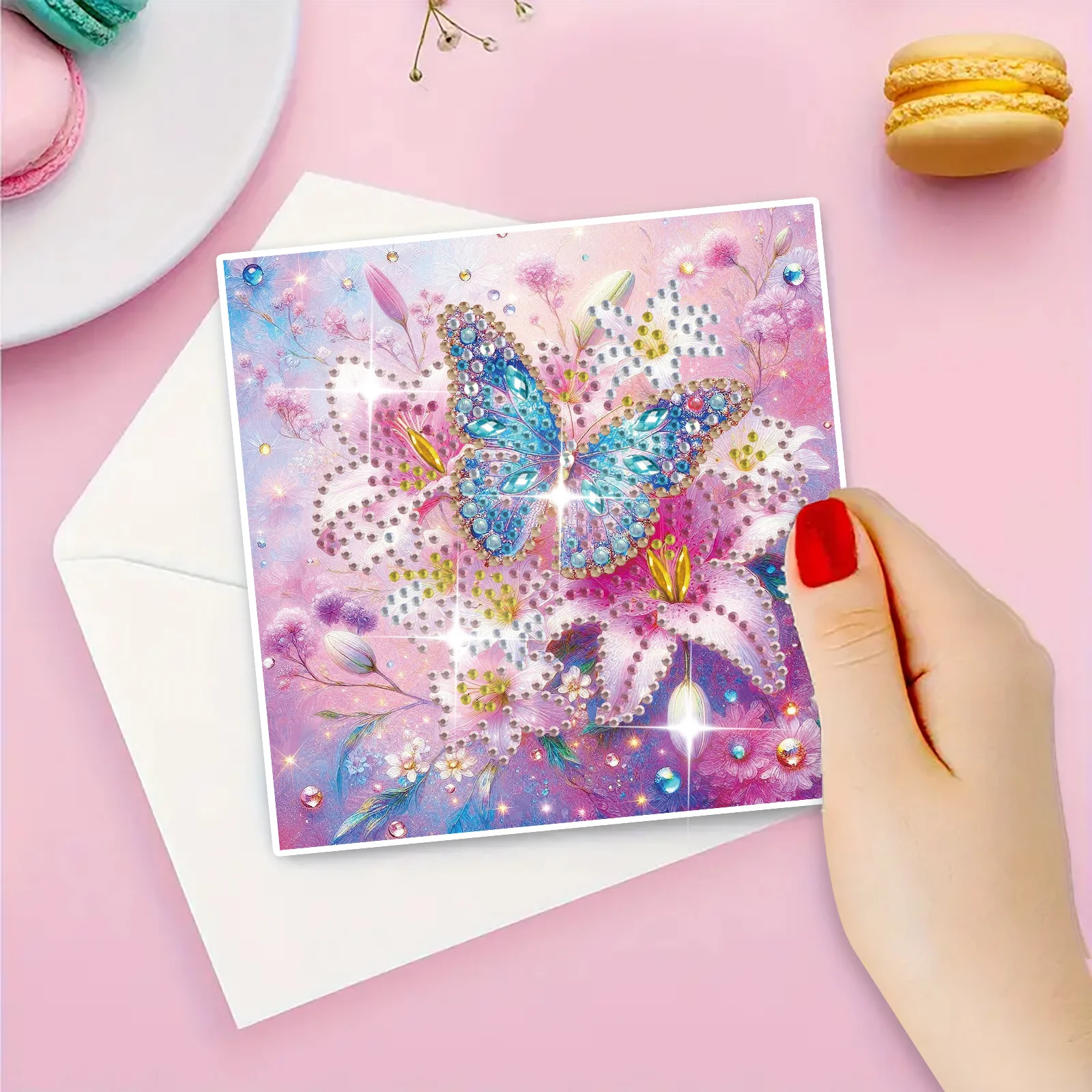 Diamond Painting Set 6-piece Butterfly-style