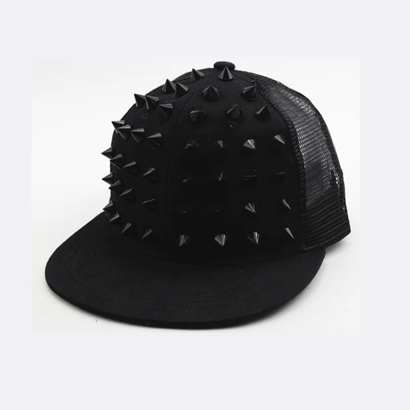Rivet Punk Snapback Cap 6