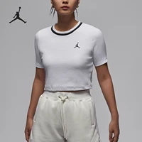 Nike officiel authentique JORDAN femmes respirant coupe ajustée décontracté à manches courtes T-Shirt FV7090-010 1