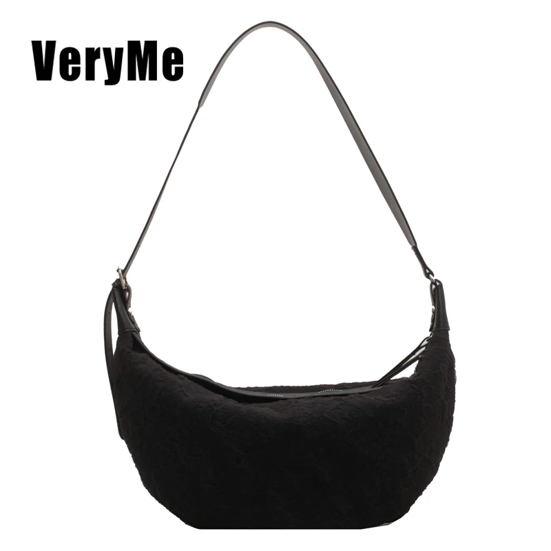 VeryMe Popular Large Capacity Messenger Women's Bag  2022 Fashion All-Match Female Shoulder Pack Simple Ladies Crossbody Handbag