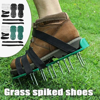 Lawn Aerator Shoes – 5cm Nail Grass Spike Cultivator 1