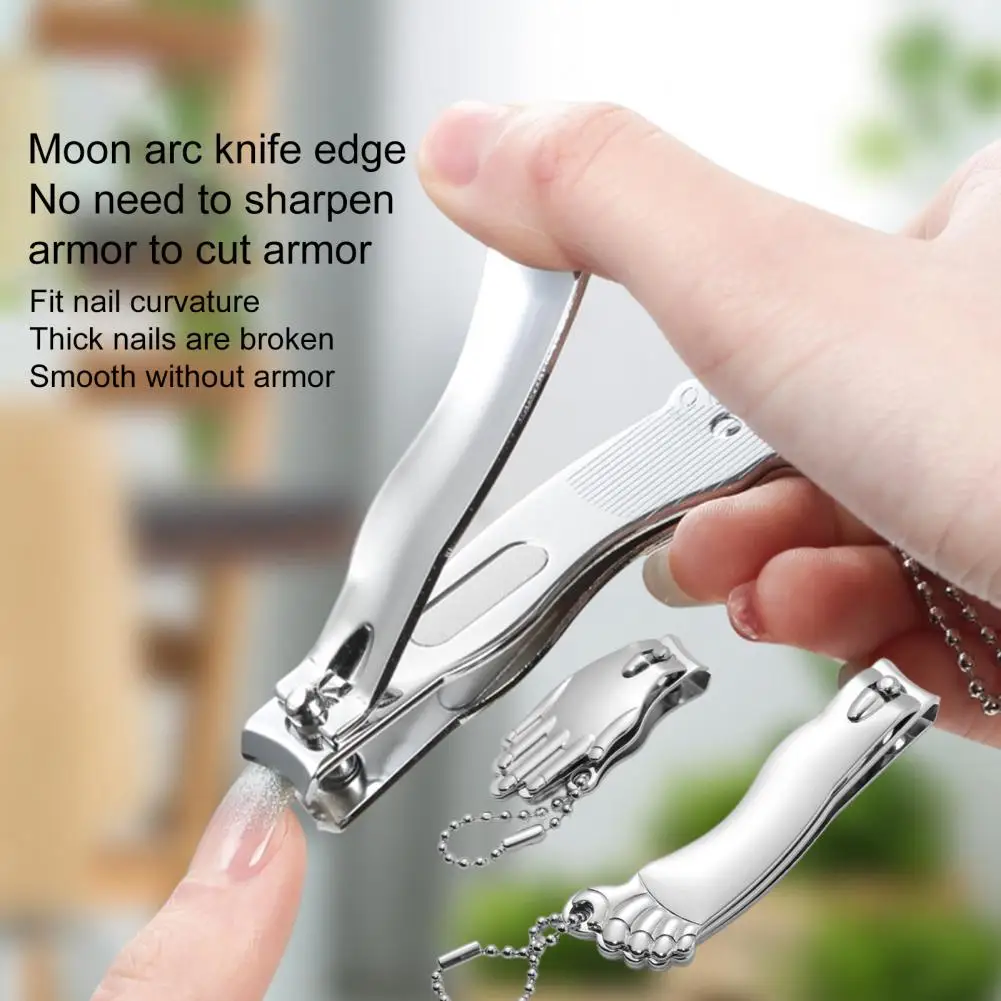 Nail Scissors Set Carbon Steel Hand Foot Shape 2Pcs/Set