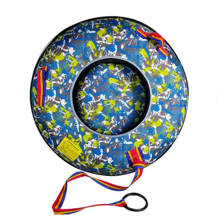 commercial snow tube Round inflatable snow sled sledge for rainnbow slide dry slide