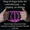 5-1PCS Silicone Finger Gripper Strengthener Trainer Elastic Hand Grip Strengthener Guitar Finger Exerciser Patient Hand Trainer 6