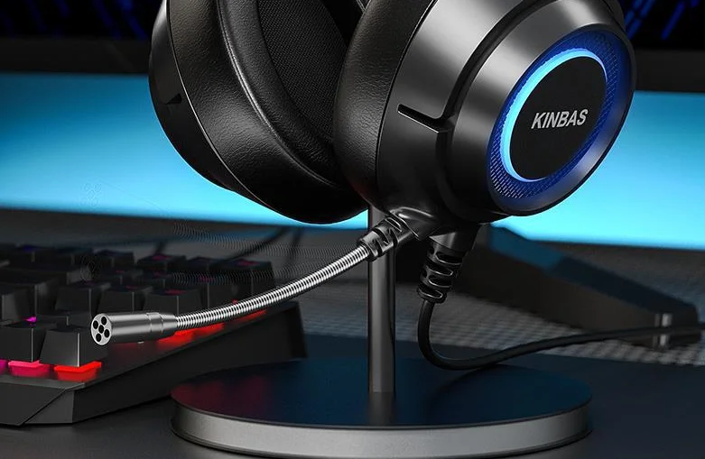 Casque d'ordinateur, jeu Wrangler filaire, Esports, écouteurs 7.1, USB avec microphone 2 en 1_voghion.com