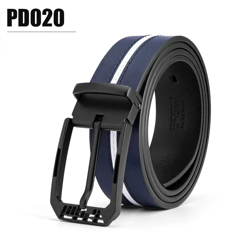 PGM Golf Men's Belt Top Layer Cow Leather Alloy Buckle Sports Belt PD020