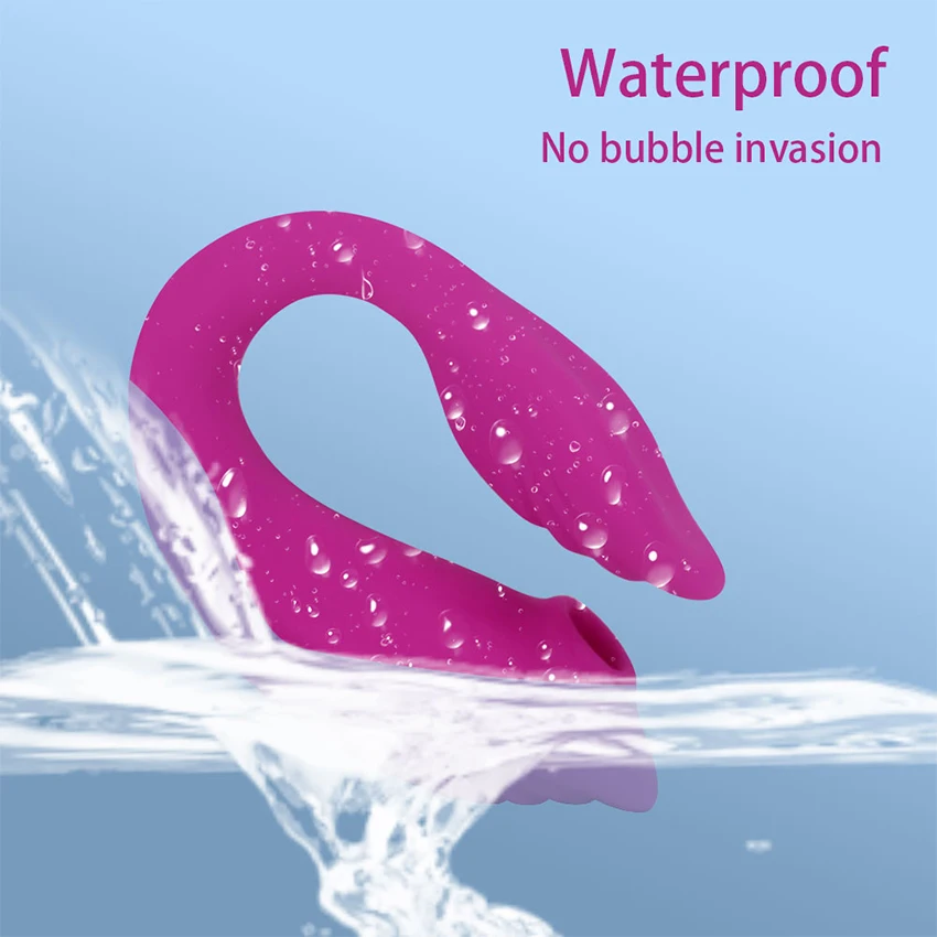 Powerful Sucking Wireless Remote Vibrator Wearable U Shaped Dildo Massager Dual Stimulation Adult Couple Sex Toys for Women 18