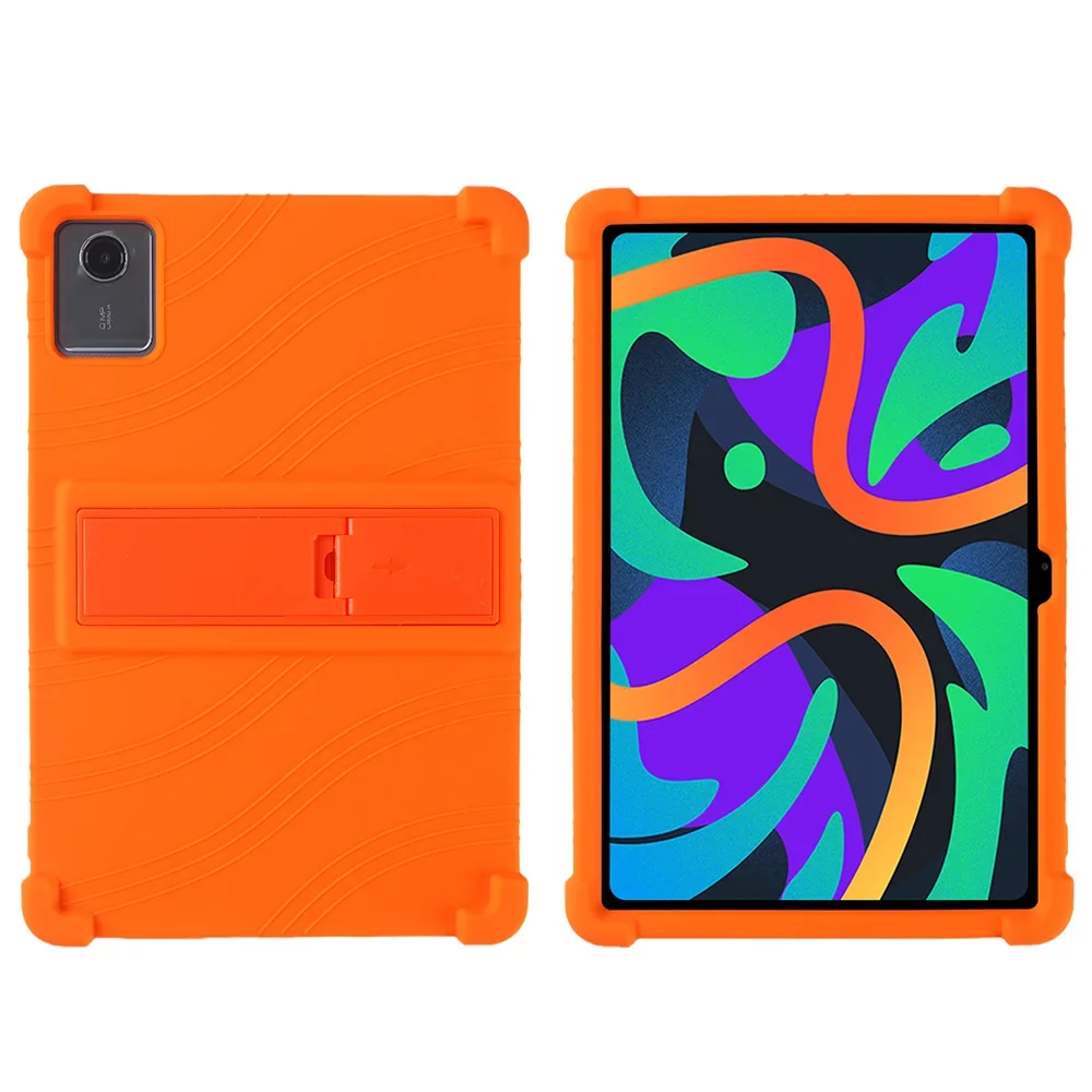 Enhanced Shockproof Silicone Tablet Cover with Stand