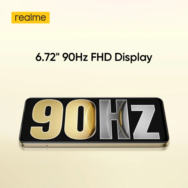 [Première mondiale] realme C75 Smartphone Version russe Chipset Helio G92 Max Batterie massive de 5828 mAh Chargement rapide 45W Ecran FHD de 6,72 pouces 90Hz Appareil photo ultra précis 50MP IP69 NFC 6