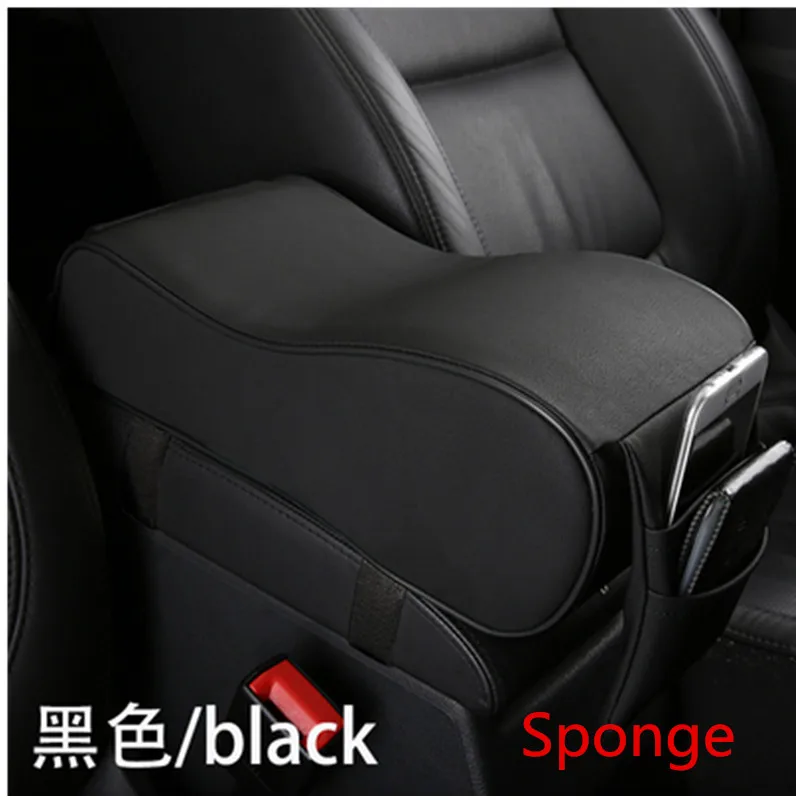 

Car interior central armrest box pad memory foam booster pad for hyundai Santa Fe IX45 2017 Car-styling