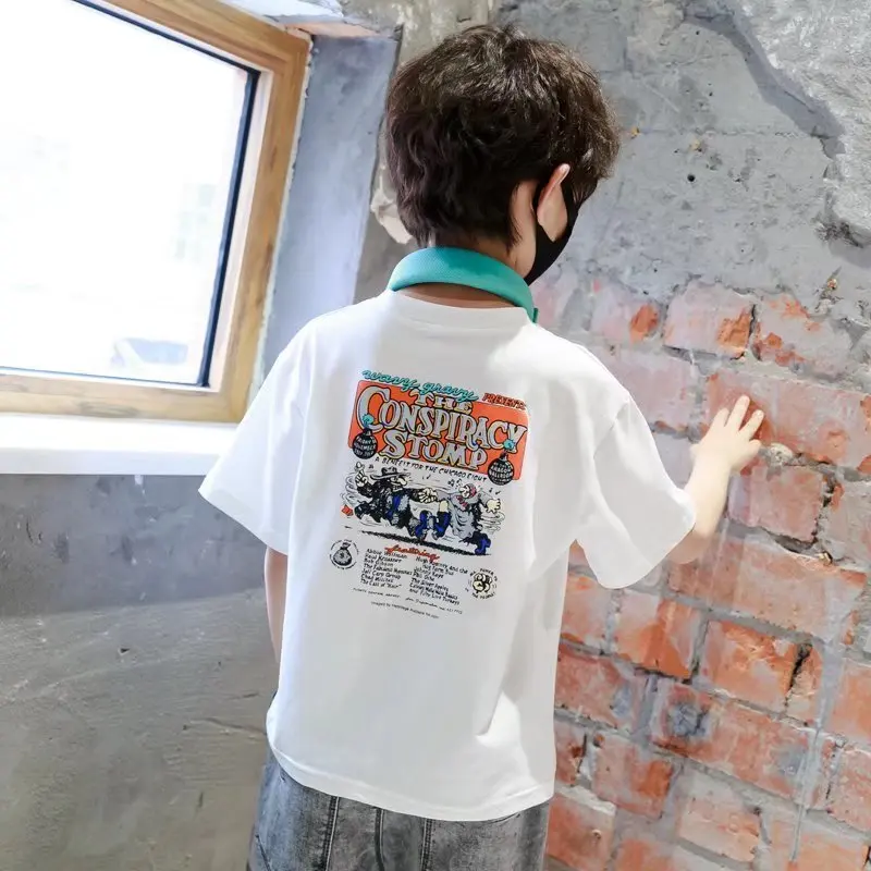 

Male Baby T-shirts For Children Children's Tops T-shirt Top Clothes Tee Summer Infant Tees Short Sleeve Kids Tshirt Boys Boy Y2k