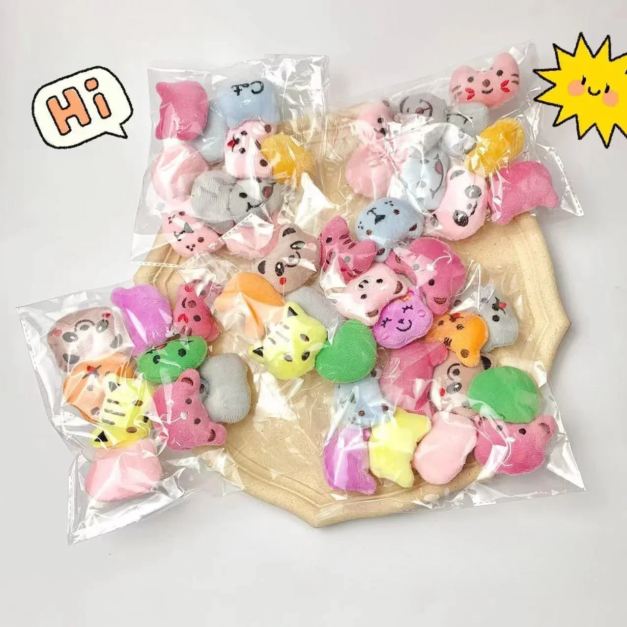 10/20PCS Mini Claw Machine Toy Accessories Dolls and 32MM Twisted Egg Cute Animal Plush Dolls for Kids Arcade Crane Machine Gift 4