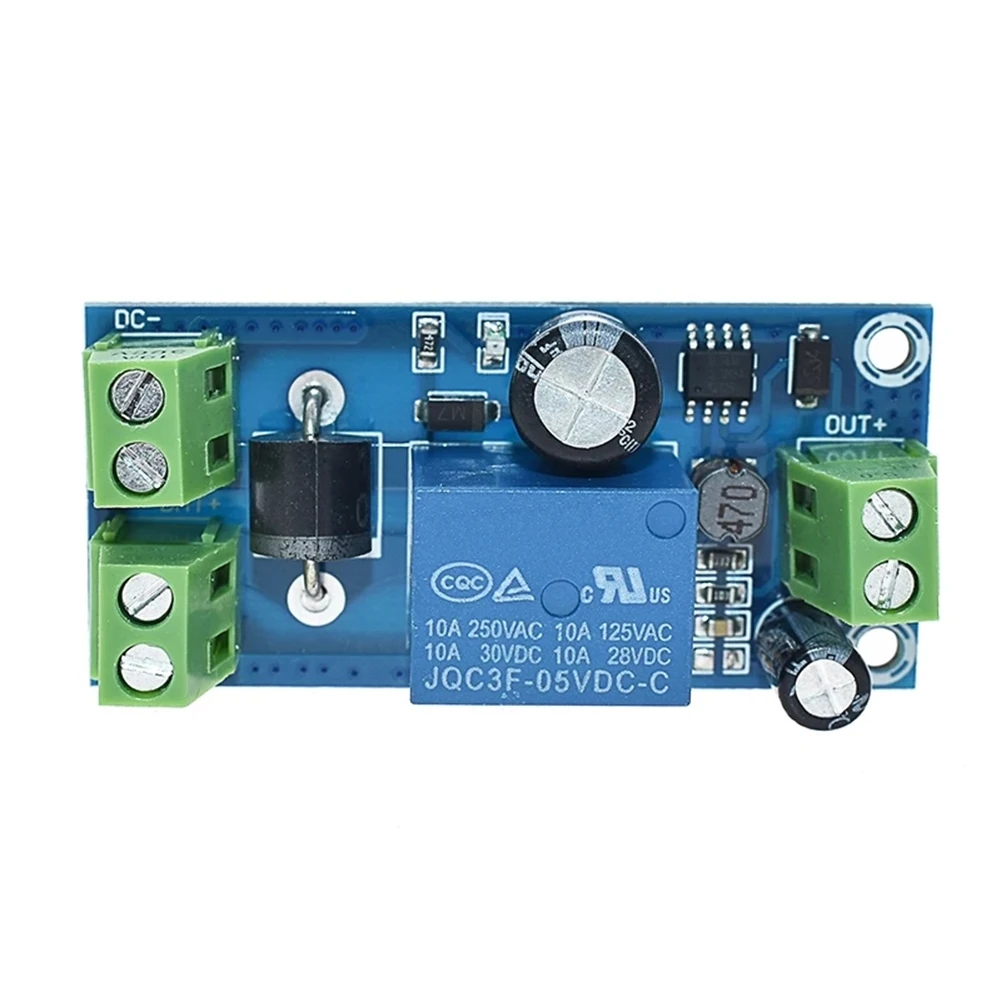 Lithium Battery Module DC5V-48V Battery Emergency Switch Control Module Charging Automatic Switch Adapter Electric Parts