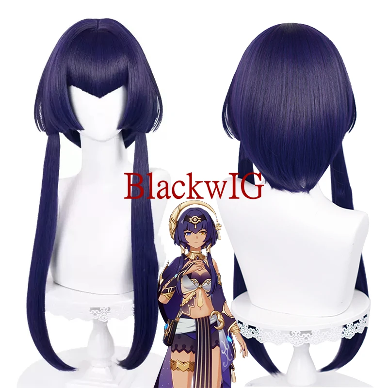 

Game Genshin Impact Cosplay Candace Cosplay Wig For Women Girl Unisex Hair Wigs