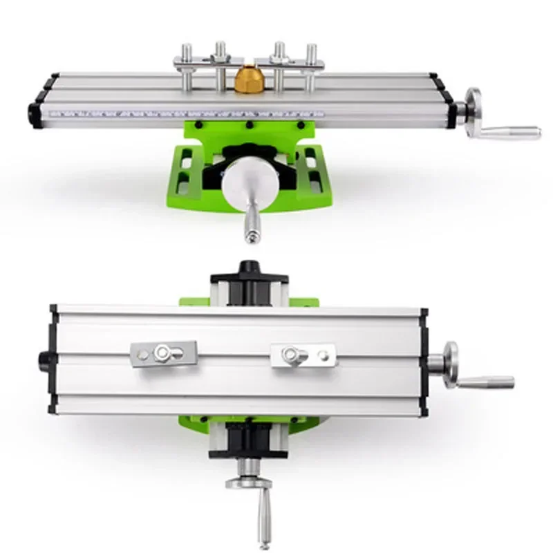 functional Worktable Bench Drill Vise Fixture Milling Drill Table X and Y-axis Adjustment Coordinate Table For Mini