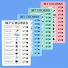 Reusable Memo Pad Chores Checklist Daily Planner Memo Chore Chart Detachable Board for Kid Self-discipline Routine Planning Card 1