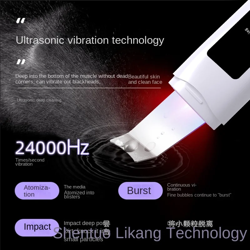 Ultrasonic Beauty Scraper For Removing Dead Skin Blackheads Deep Cleaning Of Pores Suction Of Miraculous Appliances