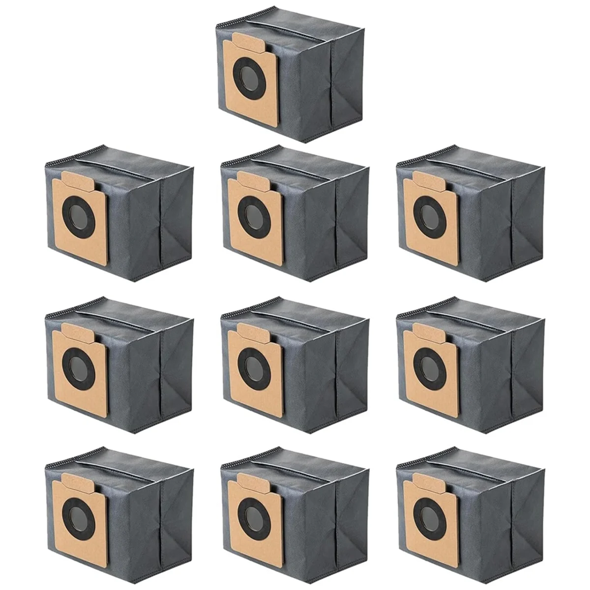 

Пылесборники для Eufy Clean X8 Pro, пустая самодельная станция, запасные части для робота-пылесоса, мусорный мешок, 10 шт.