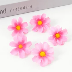 Silk Daisy Floral Decoration - Pack of 30/50 Artificial Flowers for Weddings, Parties, and Home Decor (Pink)