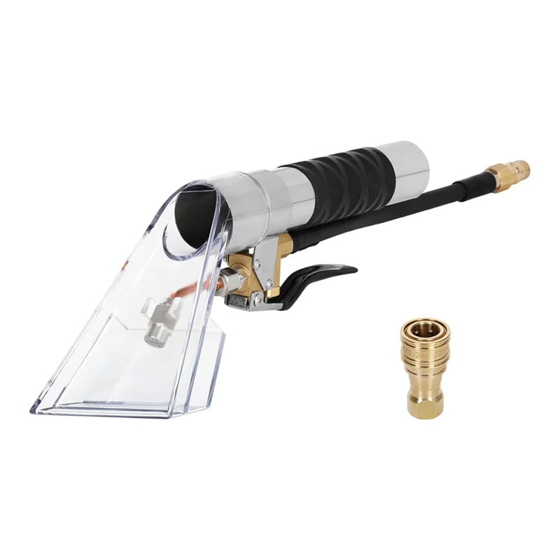 B59B-Multi-Function Steam Spray Suction Head With 1/4" Quick Disconnect Coupler Valve For Shop Vac Mytee Vacuum Extractor System