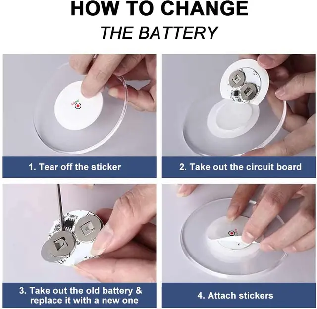 Sottobicchieri LED Impermeabili - 6 Pezzi, 3 Modalità Luce, Ricaricabili, Per Party - Foto 4