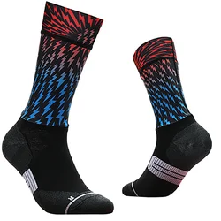 Unisex Performance Sports Socks for Cycling, Basketball, and Street Fashion (18)