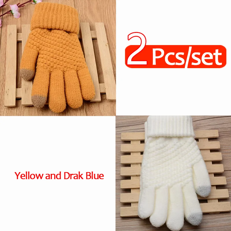Luxurious Women's Cashmere Touchscreen Winter Gloves - Warm & Stylish
