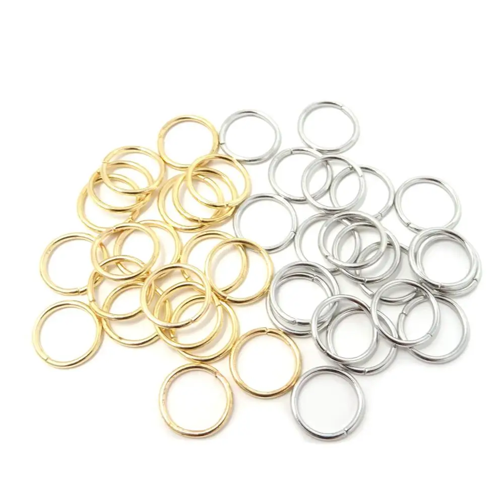 100pcs 14mm Hair Braid Rings Accessories Clips for Women and Girls Dreadlocks Beads Set Color Gold and Sliver ring beads hair braid accessories nano rings