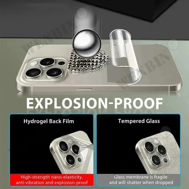 Pellicola idrogel da 5 pezzi per Google Pixel 9 8 7 Pro XL protezione schermo per Google Pixel 8A 7A 6A 5 pellicola posteriore - immagine 3