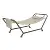 Belden Park Hammock with Stand and Pillow, Outdoor, Material Polyester, Multi color, Assembled Length 90.55
