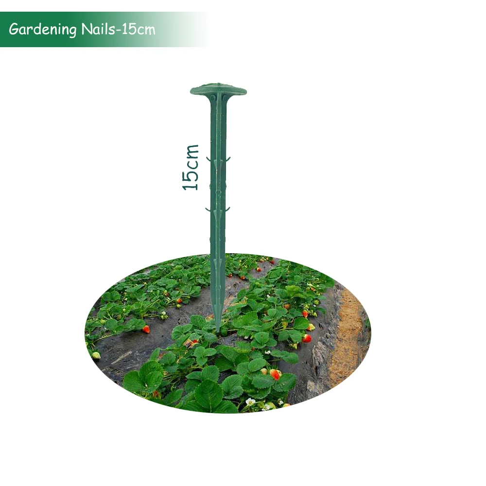 11/15/20/30cm Garten-Landschaftspflege-Pflöcke Rasen-Pins Gartenbegrenzungs-Pflöcke aus Kunststoff zur Unkrautbekämpfung im Freien – Detail 8