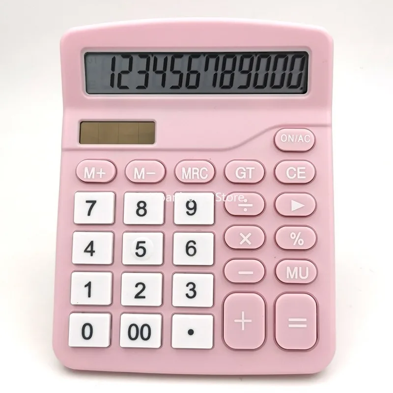 

Color 12-Bit Solar Calculator Financial Office Computer