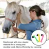 Care Horse Hoof Tools Cleaning Pick with Brush Bits Western Soft Rasp for Horses 2