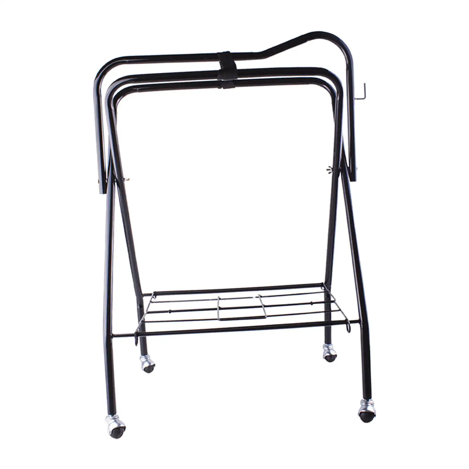 Portable Saddle Rack for Horse Trailer Saddle Stand Accessories Heavy Duty Equipment Saddle Organizer Saddle Holder for Farm 3