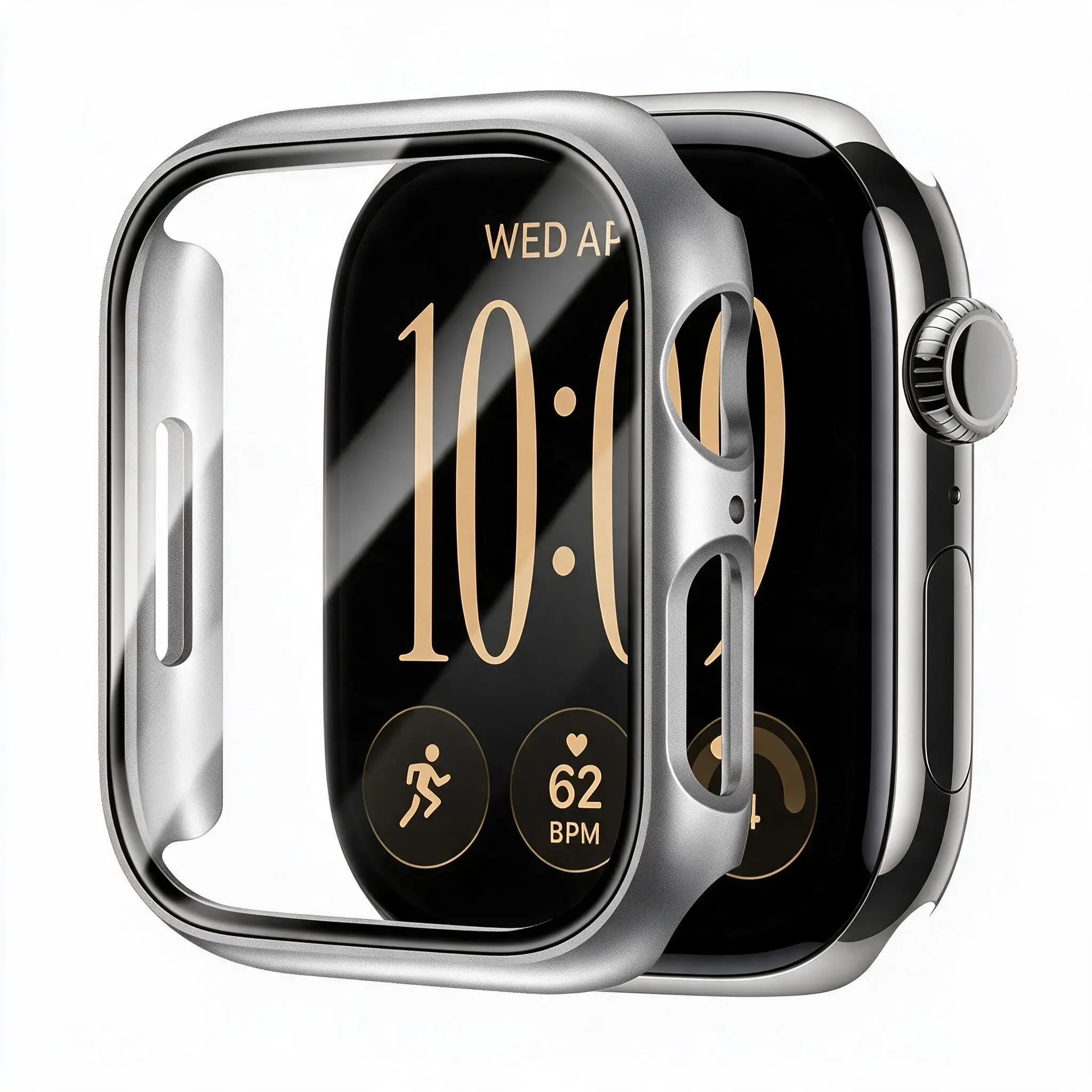Durable Glass Cover with Screen Bumper Protector