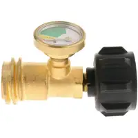 1Pcs Propane Tank Adapter For Propane-powered Devices 80000-150000 BTU/hour Copper Premium Material 3.742.28'' Car Tank Adapter 2