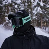 TERRO SPECTRUM ski goggles magnetic double-layer anti-fog with night light-enhancing lenses 8 magnets to stabilize the lenses 6
