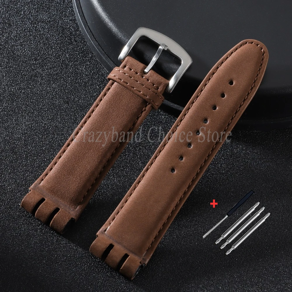 Premium 23mm Genuine Leather Watch Strap - Business Men's Bracelet Accessory