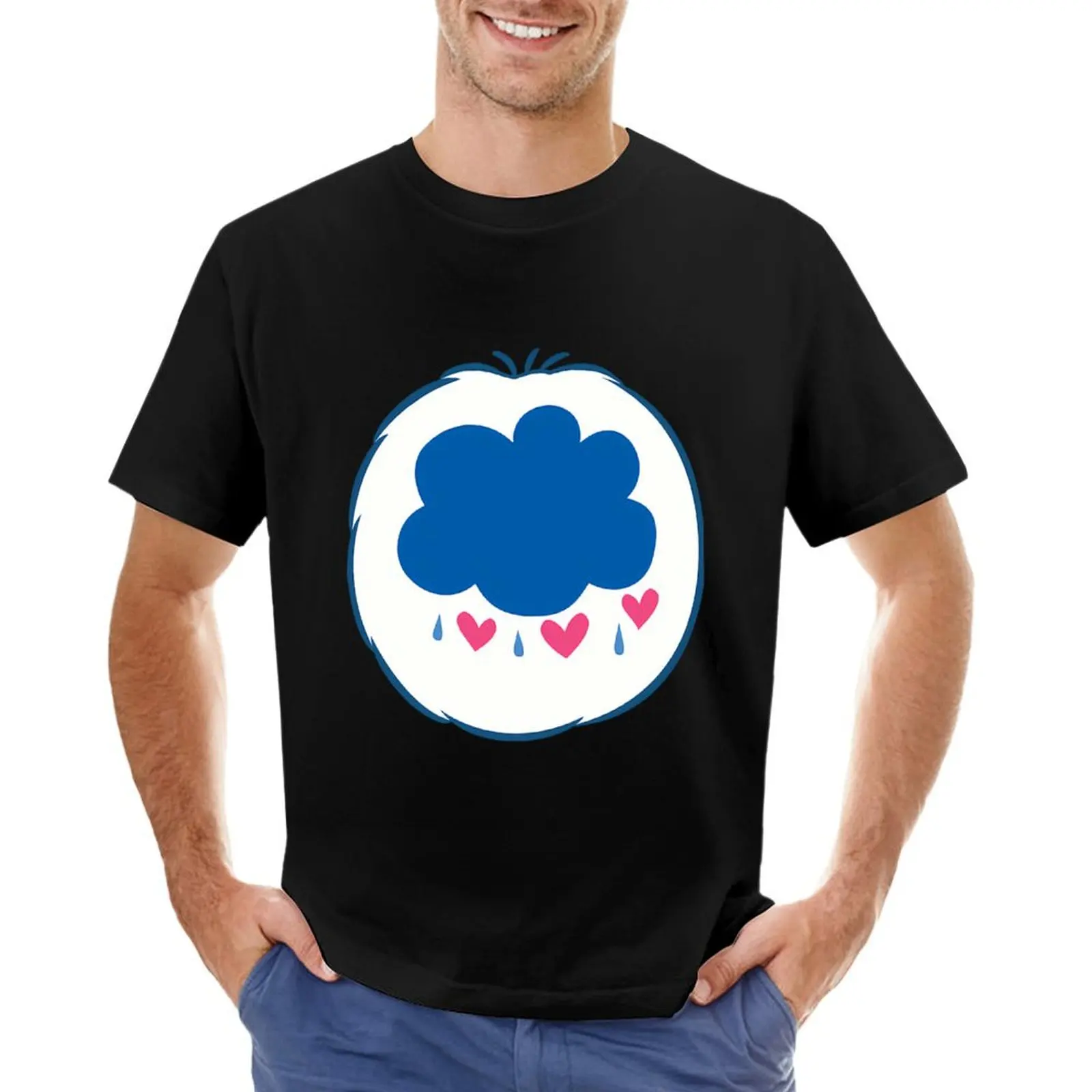 Grumpy Bear Halloween Bear Costume Regalo T-Shirt Abbigliamento Estetico Estate Top Asciugatura Rapida Pesi Massimi T-Shirt Nere Per Uomo